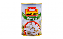 Golden Crown Paneer (Sterilized)   Tin  450 grams
